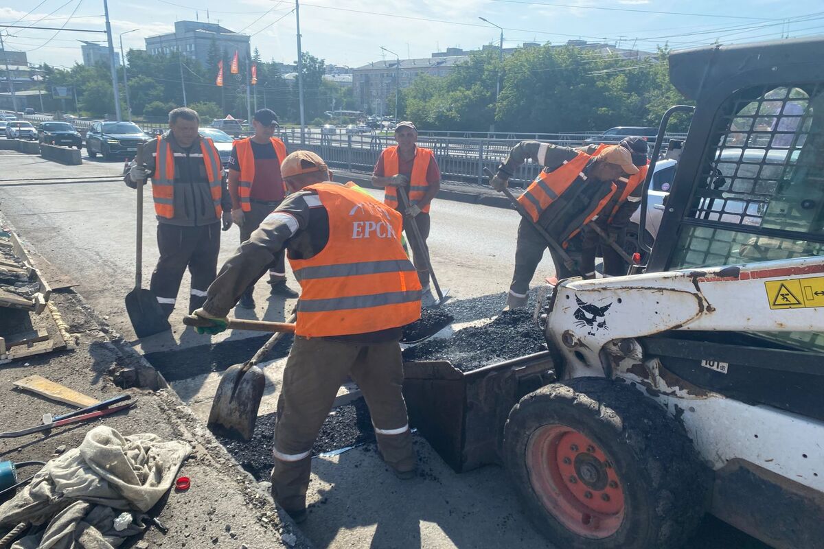 Более половины дорожных объектов в Красноярске уже готовы