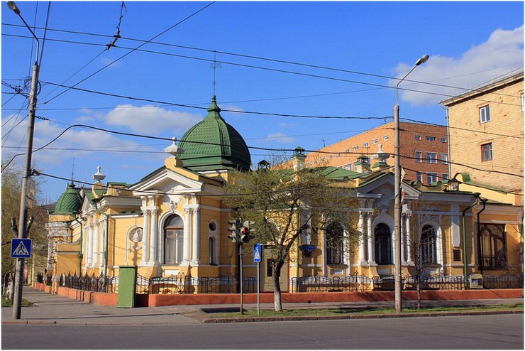 В Красноярске закрыли здание художественного музея на Парижской Коммуны для реставрации