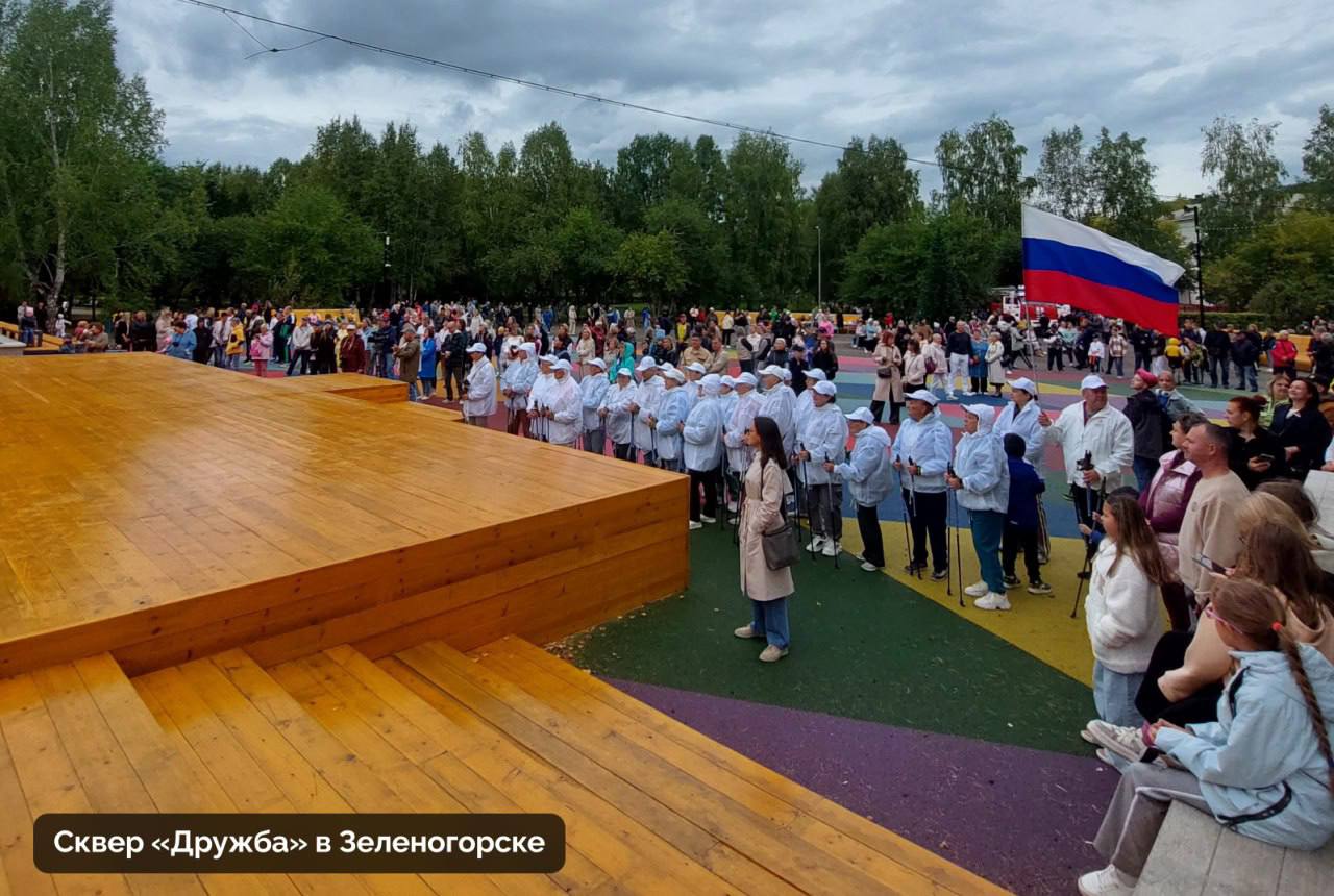 В Красноярском крае началось благоустройство общественных пространств