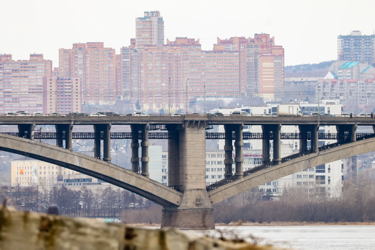 В Красноярске 11 февраля прогнозируют дождь и ветер