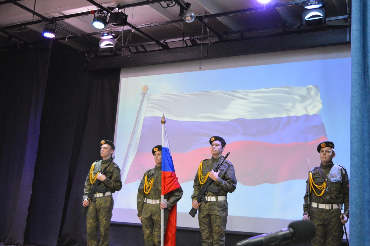 Военно-патриотический форум прошёл в Октябрьском районе