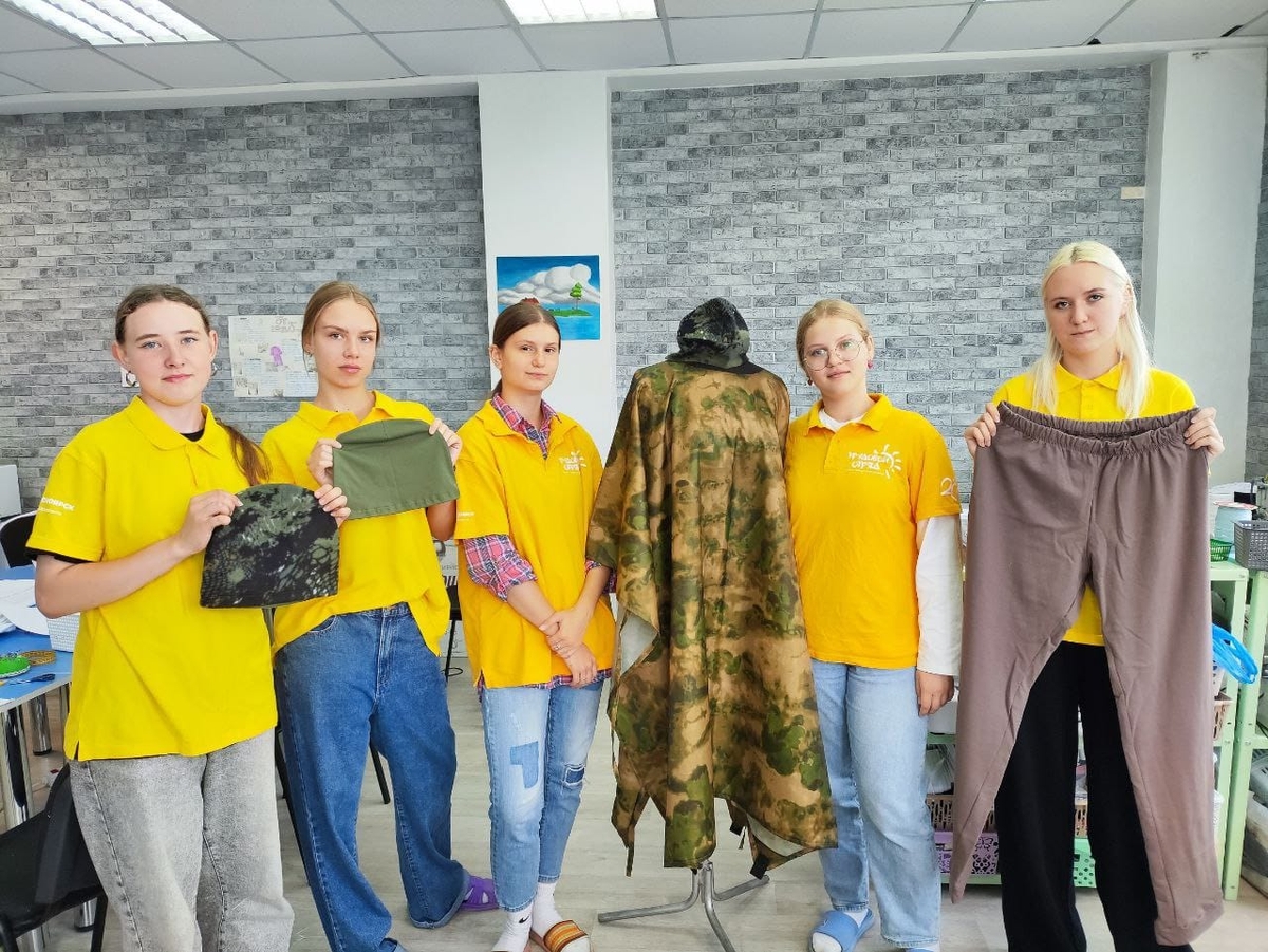 Трудотрядовцы Красноярска передадут гуманитарную помощь военным в зоне СВО