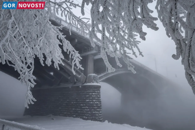 В Красноярск возвращаются морозы до -33 градусов