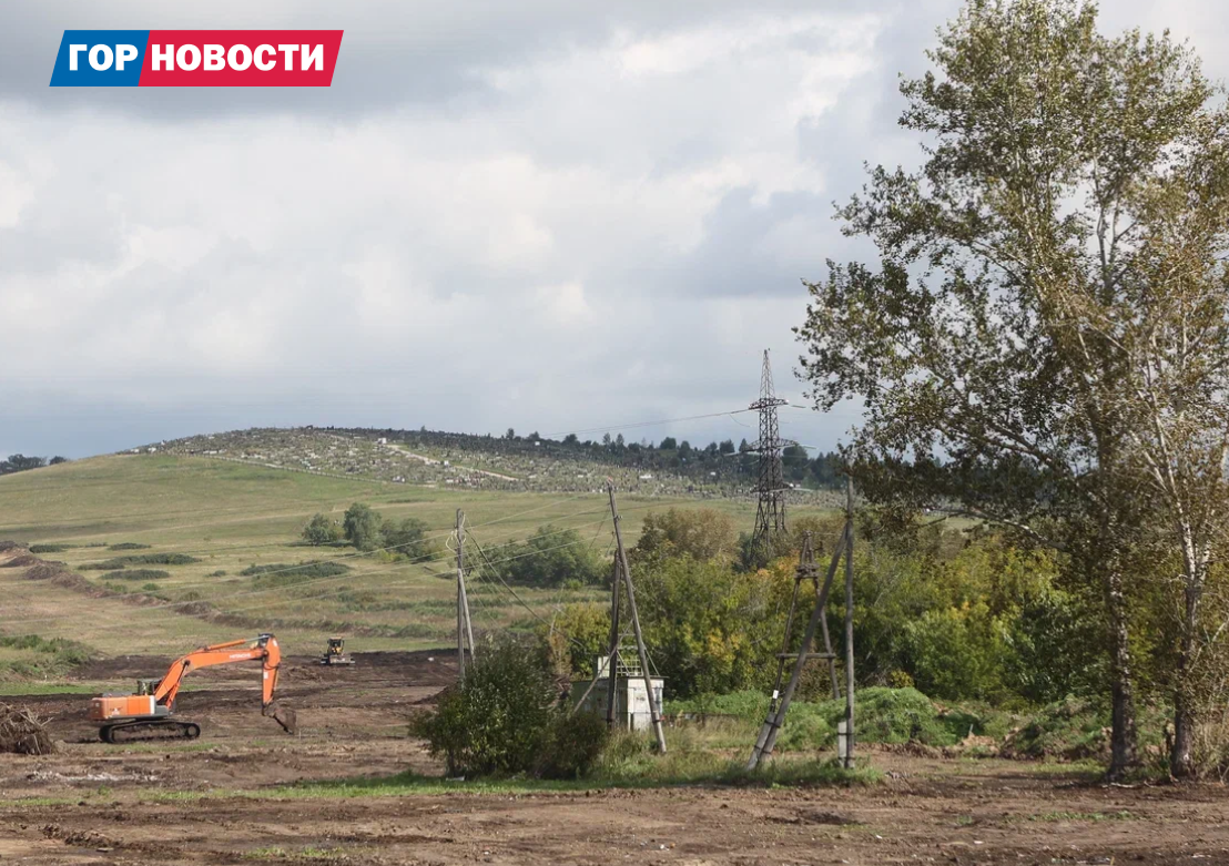 В красноярском Солнечном началось строительство новой дороги