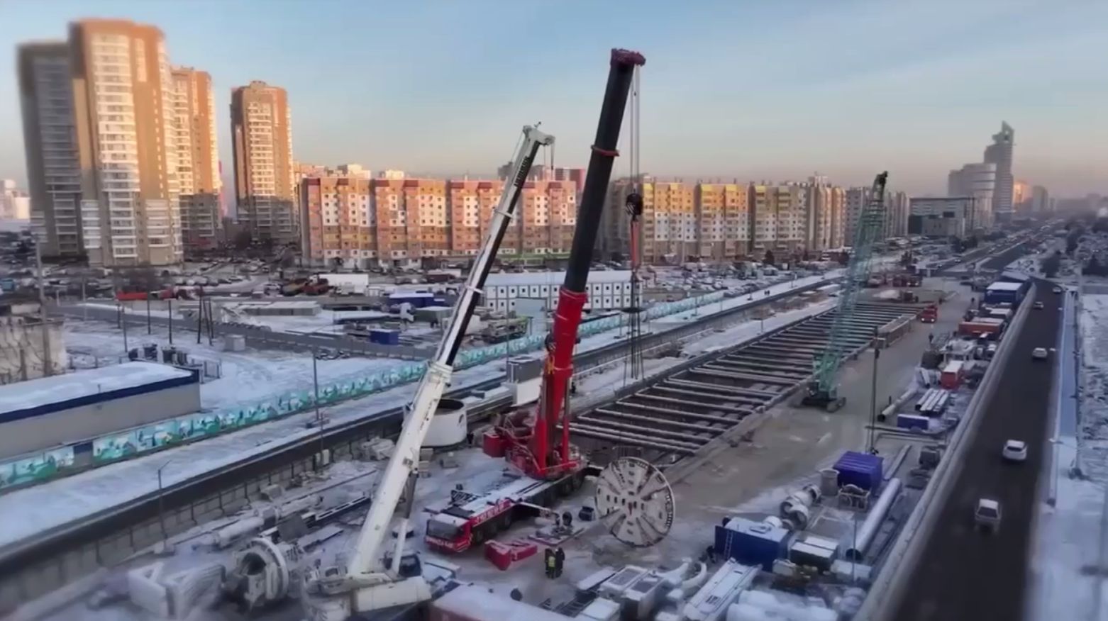 Красноярские метростроители прошли 5 километров тоннелей под землей