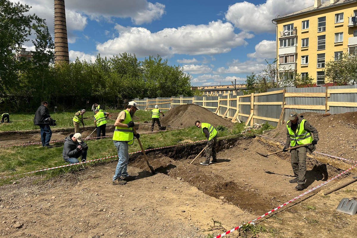 В Красноярске археологи нашли следы неолита на месте будущего Суриков-центра