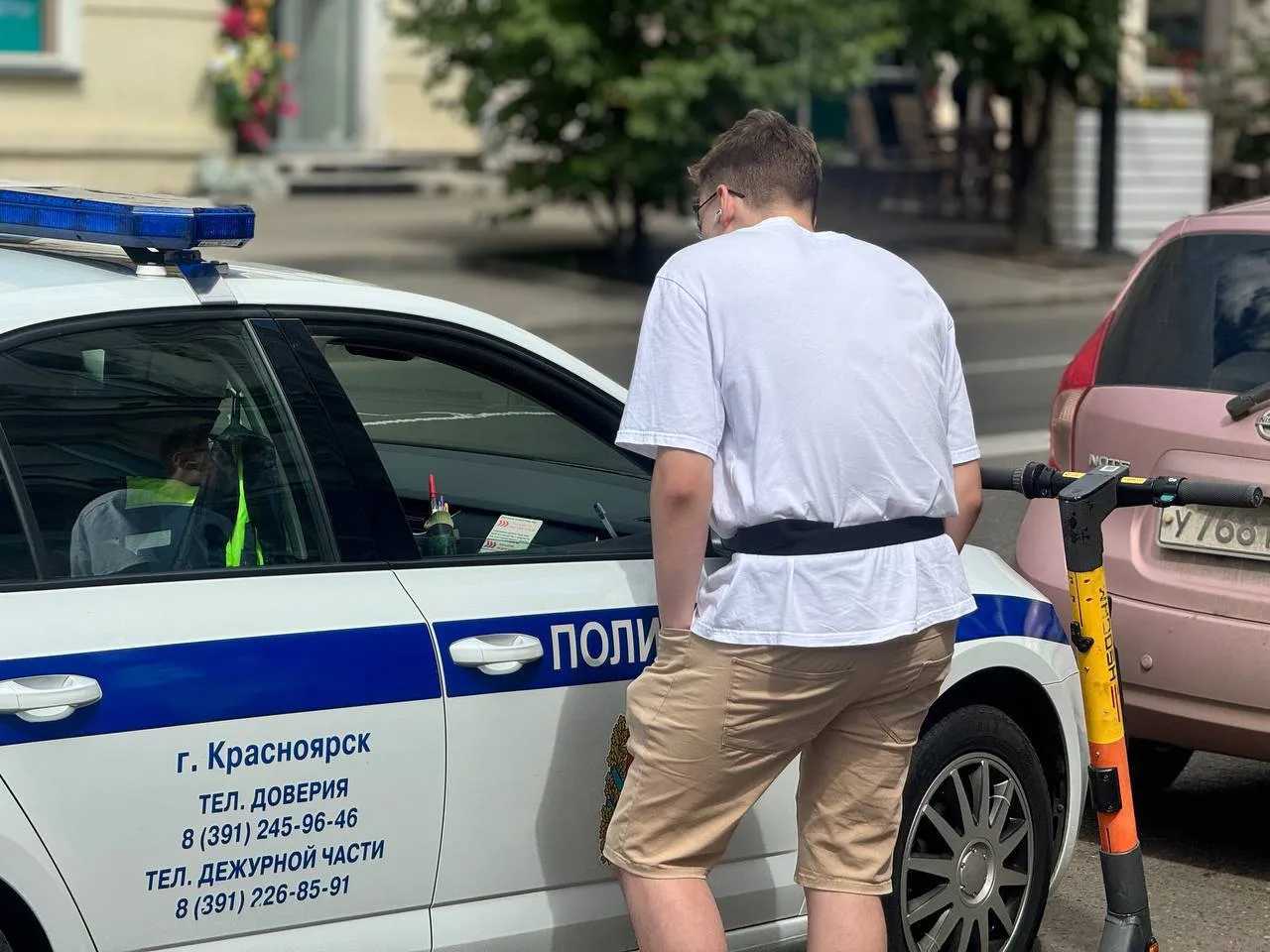 В Красноярске пройдет рейд по нарушителям на электросамокатах