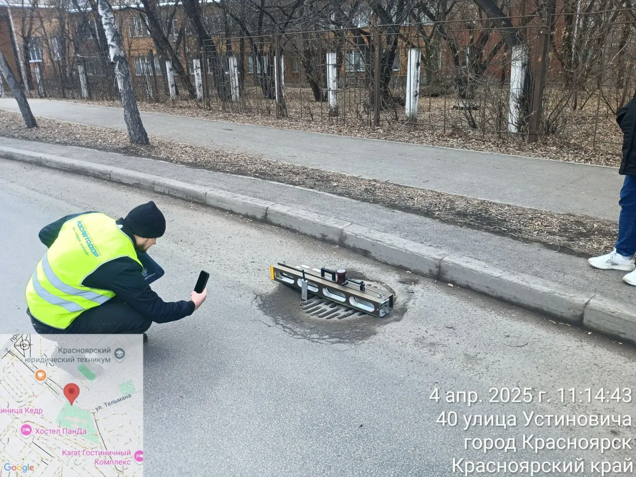 В Красноярске контролируют ход ремонта дорог