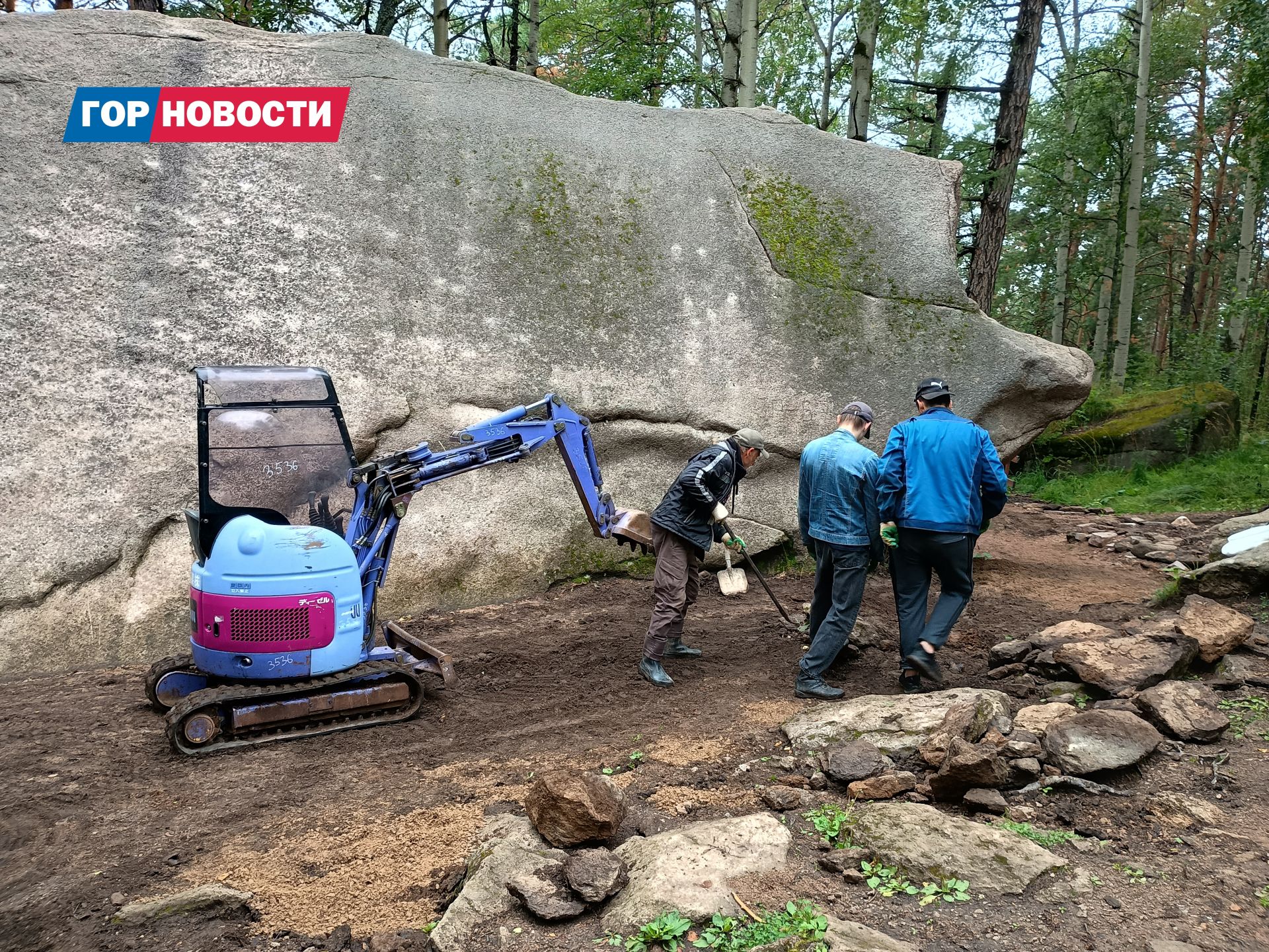 В нацпарке «Красноярские Столбы» восстанавливают народную тропу