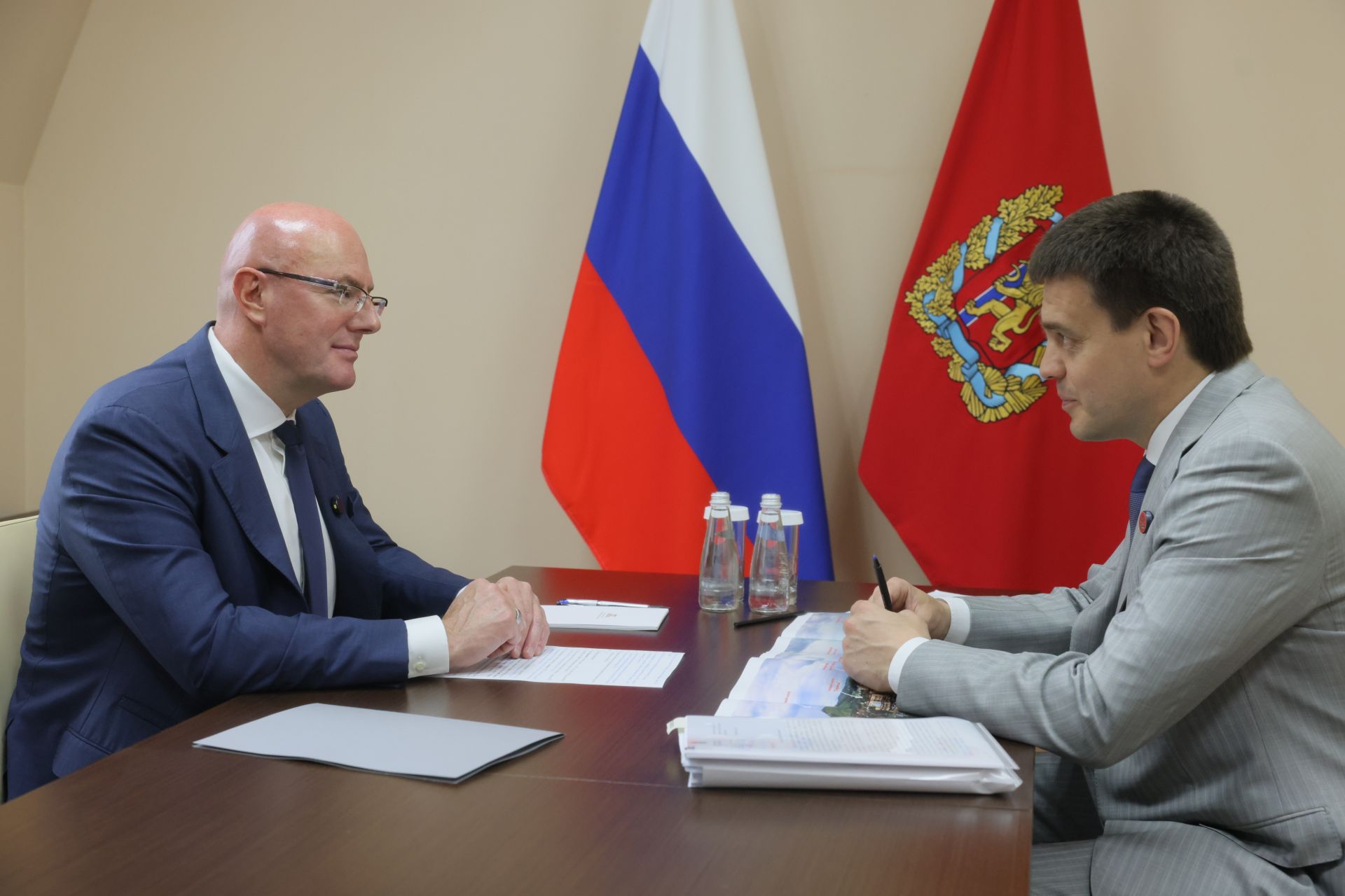 Вице-премьер правительства России сегодня работает в Красноярске