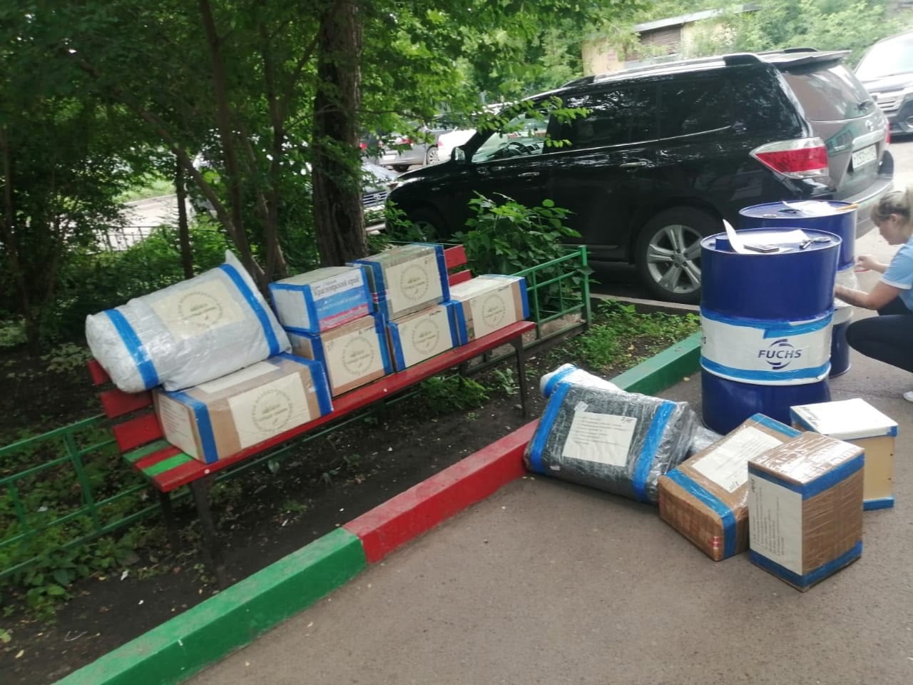 Красноярский детский сад отправил в зону СВО все необходимое для обустройства новых укреплений