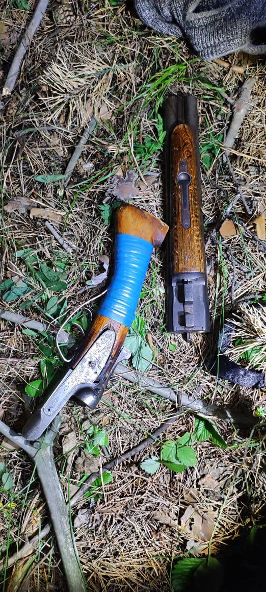 Железногорец обстрелял машину соседа