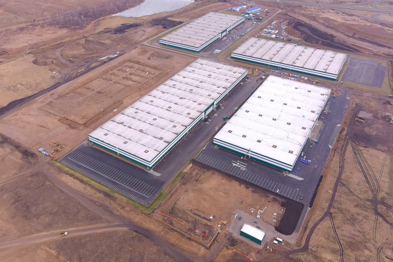 Строительство логистического комплекса для Wildberries под Красноярском на финишной прямой