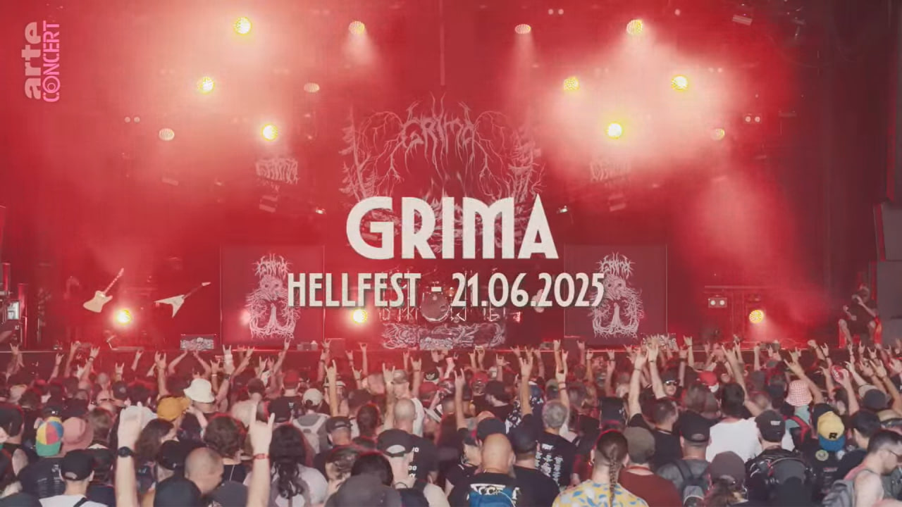 Красноярская блэк-метал группа Grima выступила на французском фестивале Hellfest