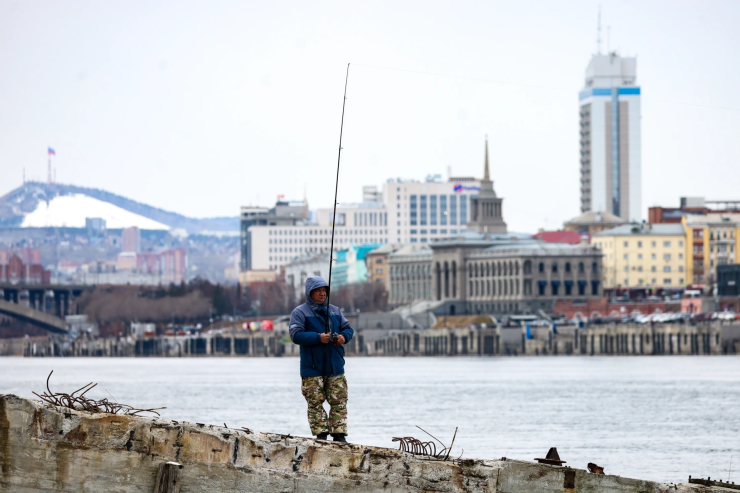 Среднесуточная температура в Красноярске в марте составит около -5 градусов