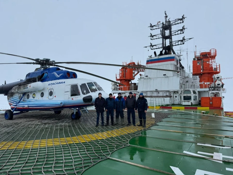Красноярская авиакомпания эвакуировала участницу экспедиции в Арктике