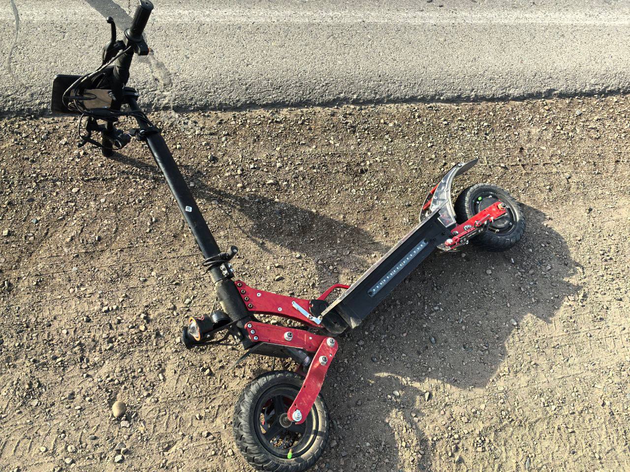 В Минусинске 13-летний подросток на электросамокате попал в больницу