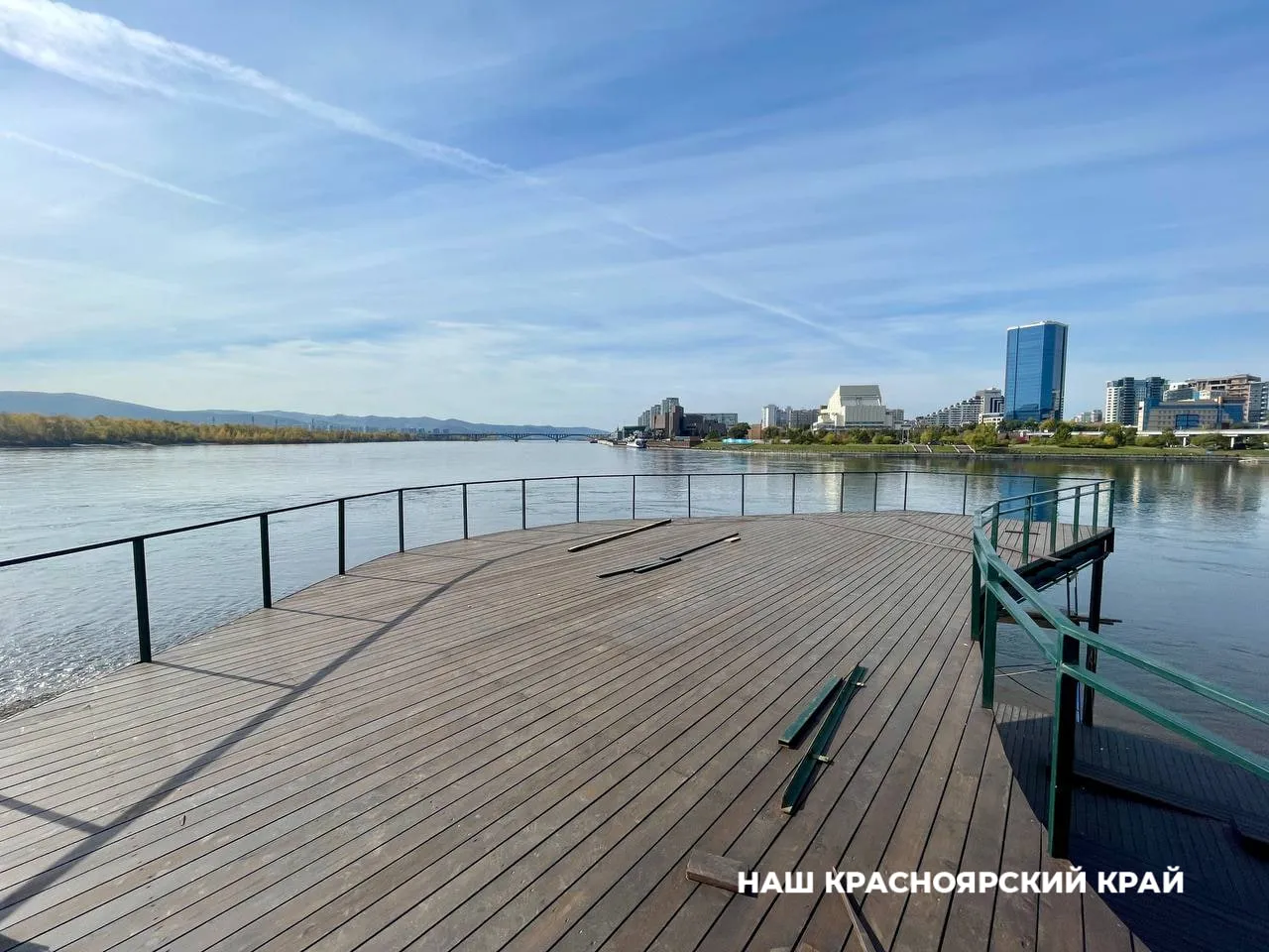 В Красноярске на острове Татышев появится двухъярусная смотровая площадка