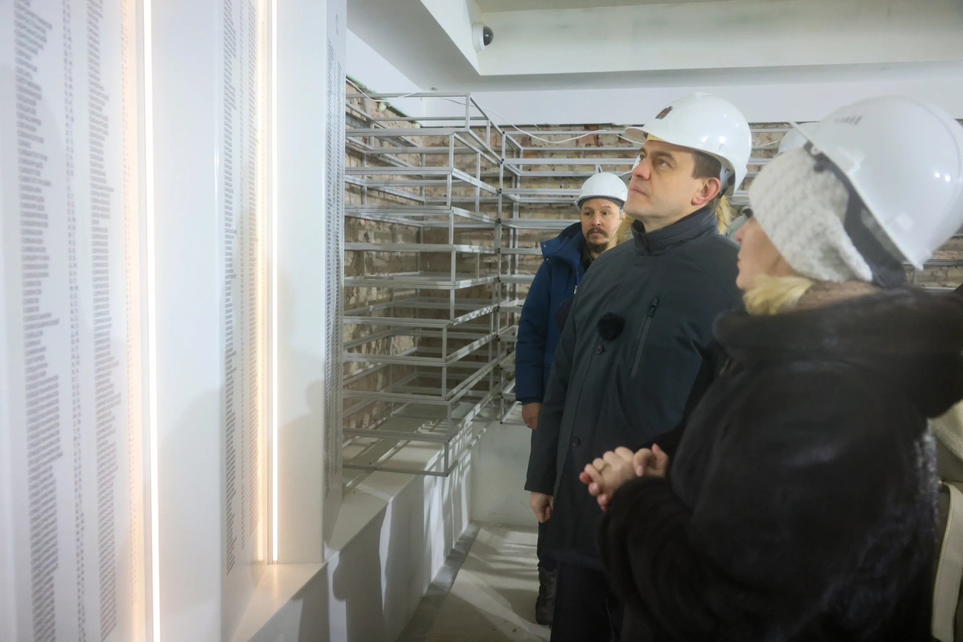 Михаил Котюков оценил ход работ в музейном комплексе «Мемориал Победы»