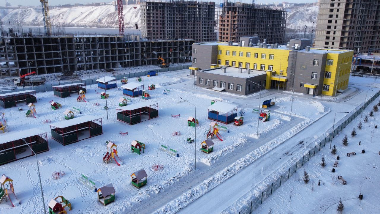 В Красноярске в марте откроется детсад № 107 в "Тихих зорях"
