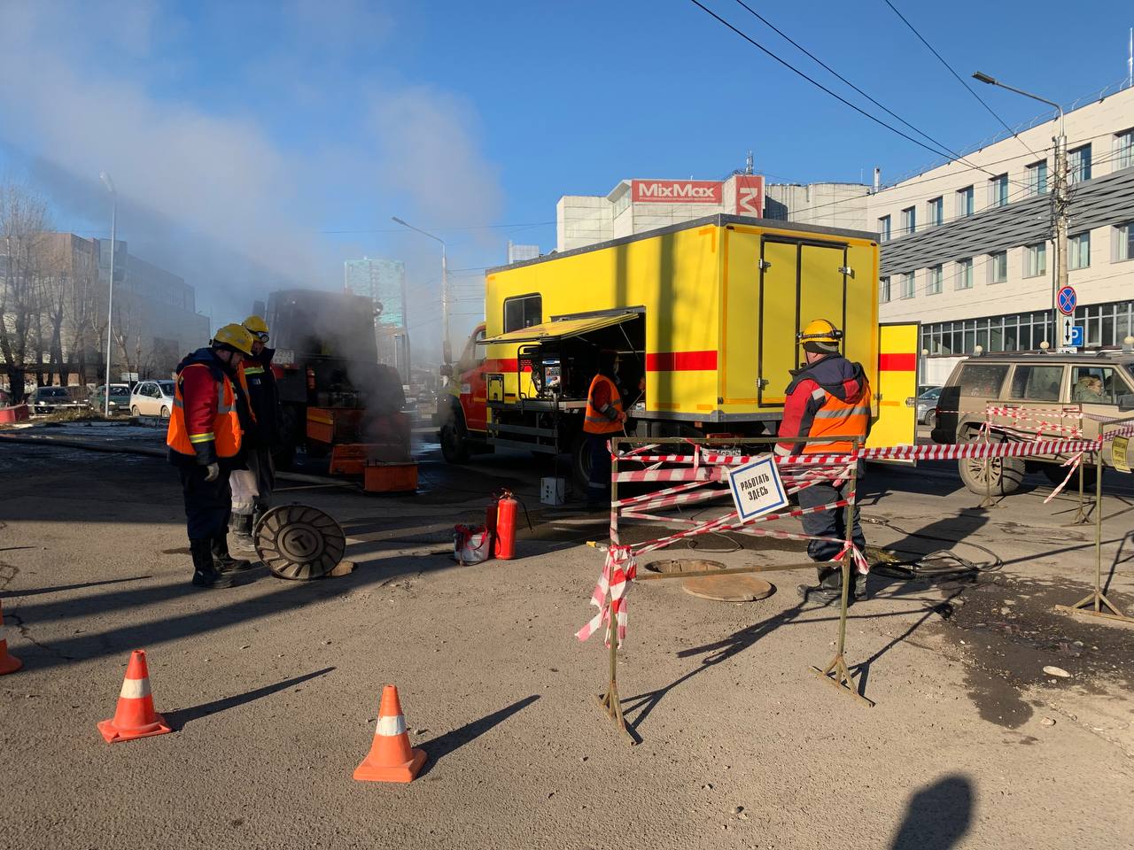 Отопление в дома части Октябрьского и Железнодорожного районов Красноярска вернется к вечеру