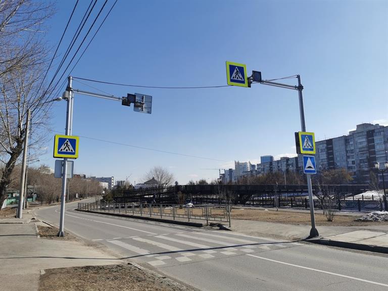 В Красноярске на обустройство безопасных путей к школам потратят 17 млн рублей
