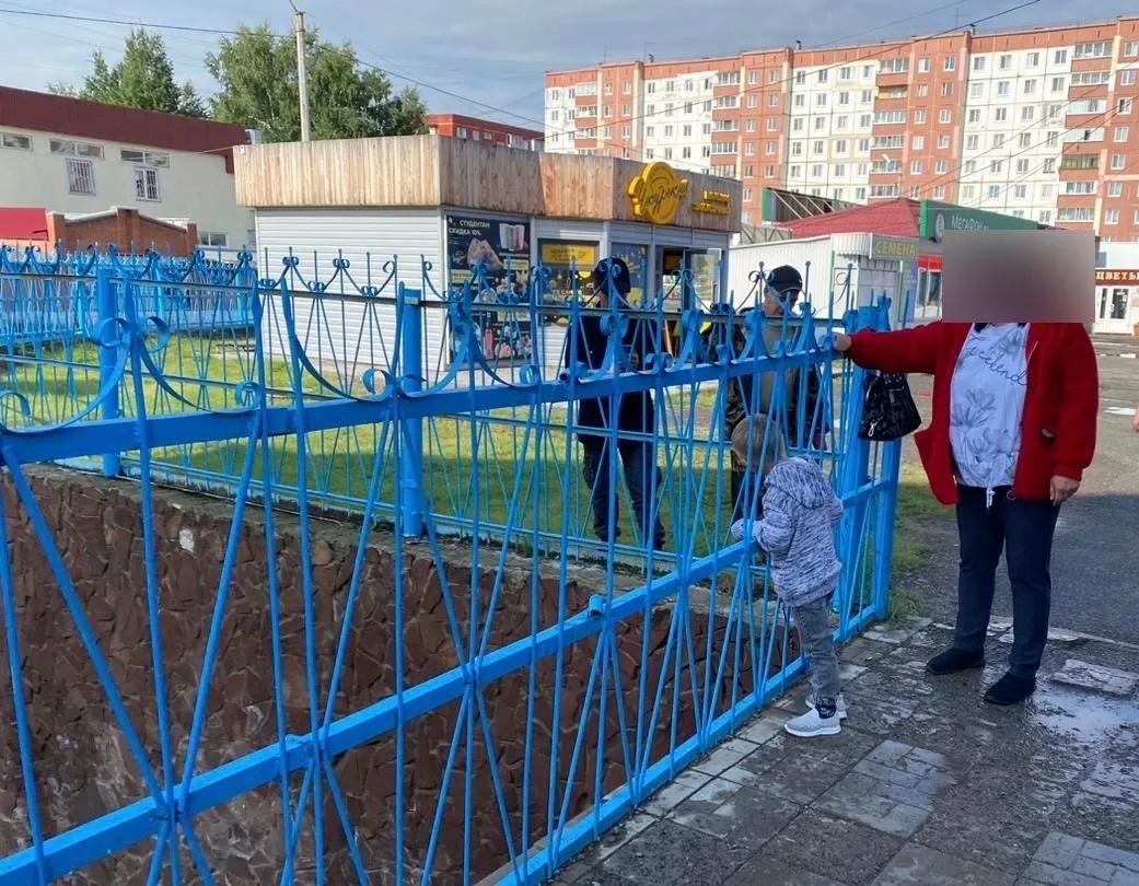 В Красноярском крае 4-летний мальчик просунул голову в забор и застрял