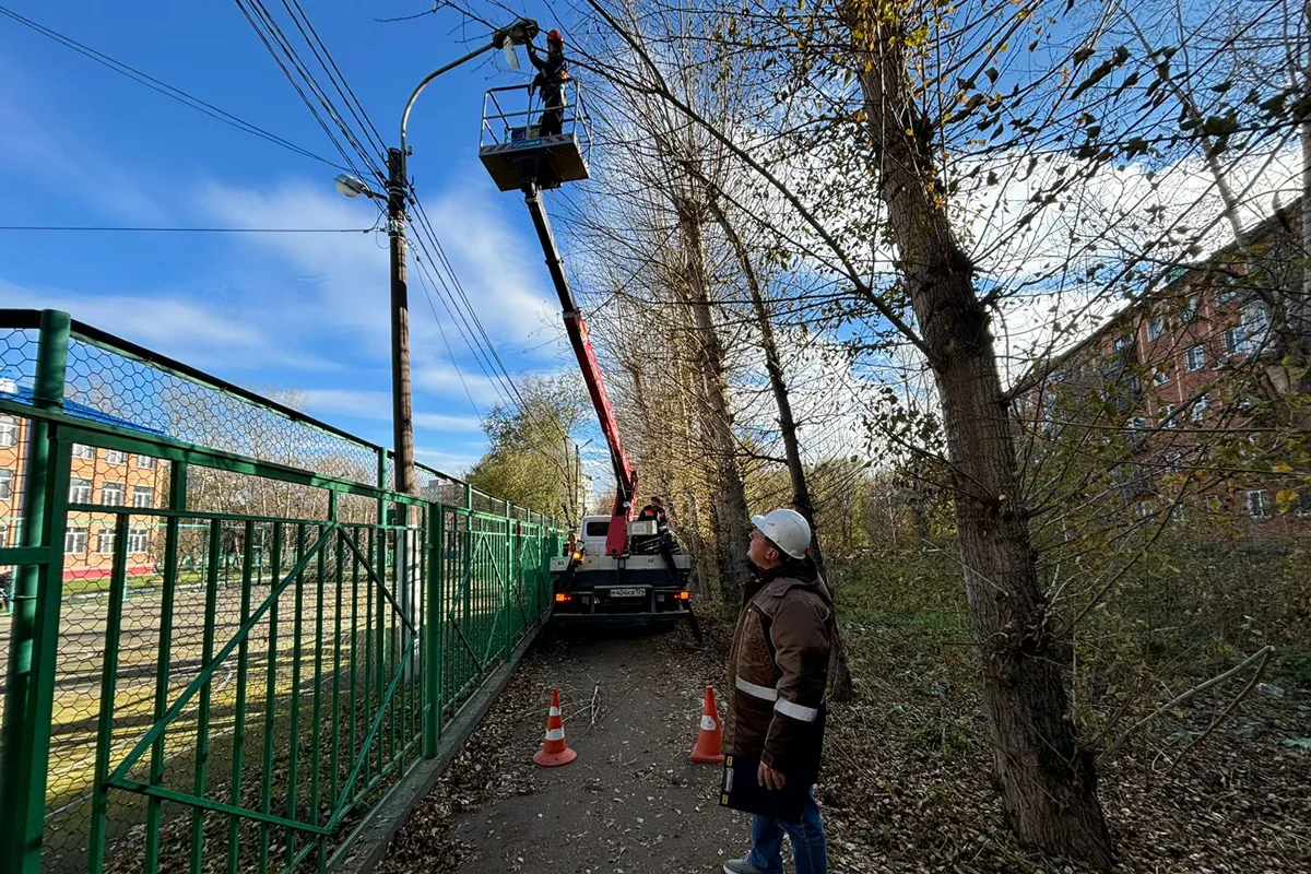 За 4 года в Красноярске отремонтировали освещение на 100 улицах