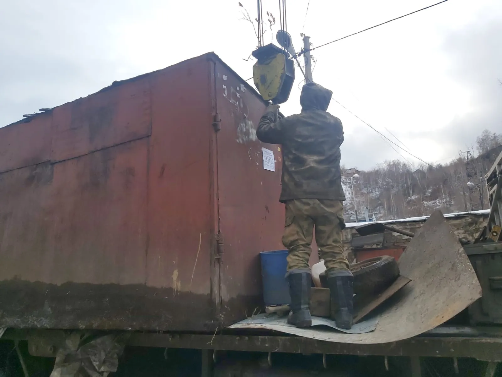 В Свердловском районе Красноярска с начала года демонтировали 180 времянок