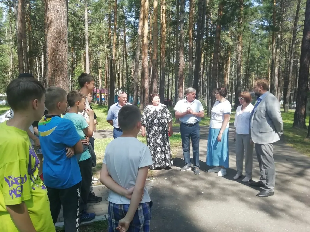 В Красноярске проверили ход летней оздоровительной кампании в лагере «Таёжный»