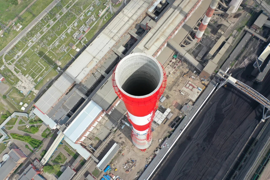 В 2021 году СГК снесет дымовую трубу, демонтирует старые котельные и установит новые электрофильтры