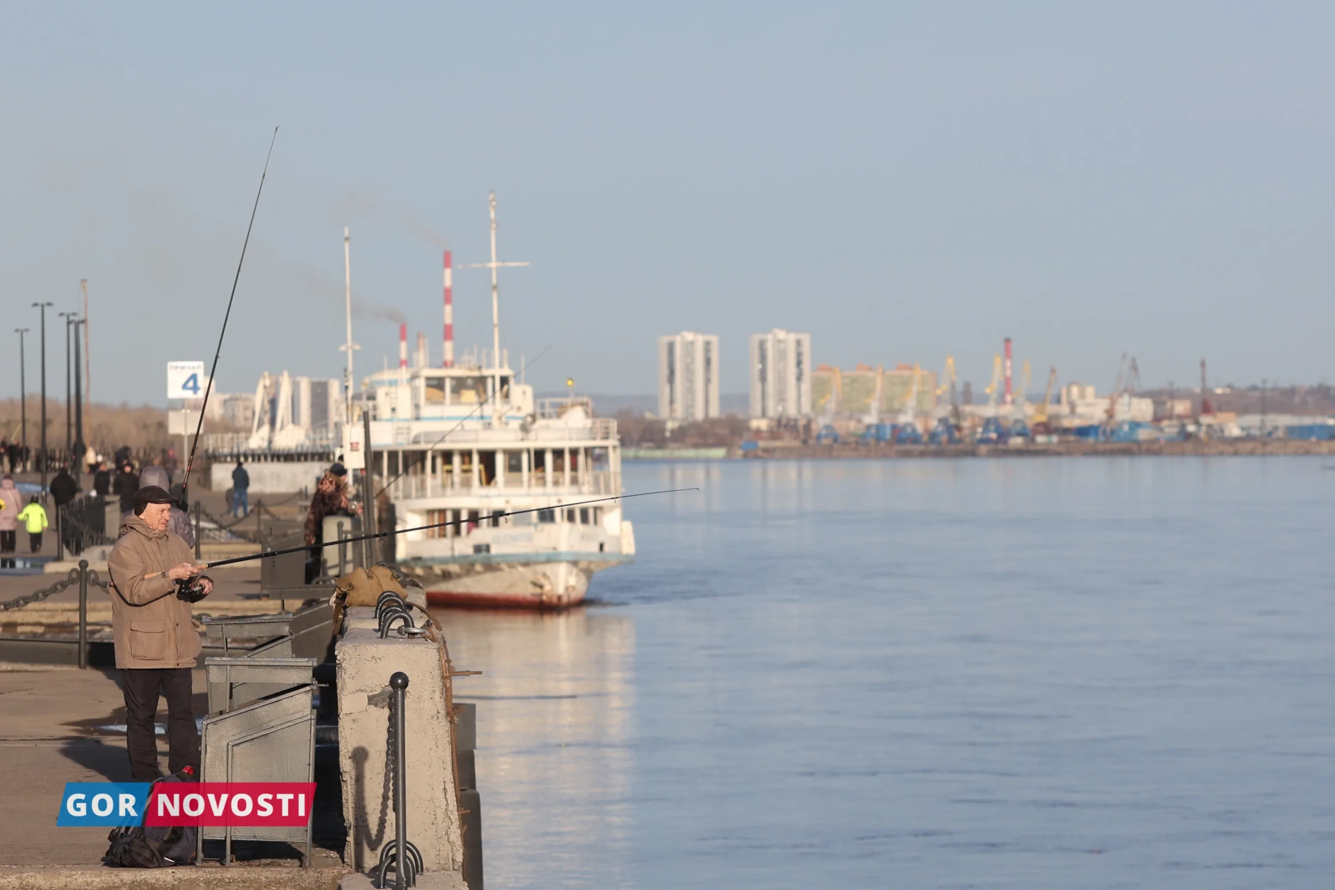 В Красноярске сегодня солнечно и тепло