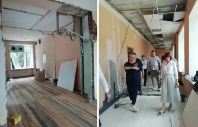 В Красноярске оценили ход ремонта школьных пищеблоков