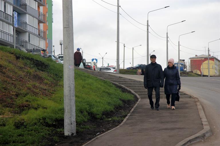 В красноярском Солнечном по просьбам жителей отремонтировали несколько улиц