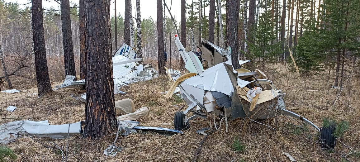 В Красноярске завершено расследование дела о крушении самолета Cessna 182