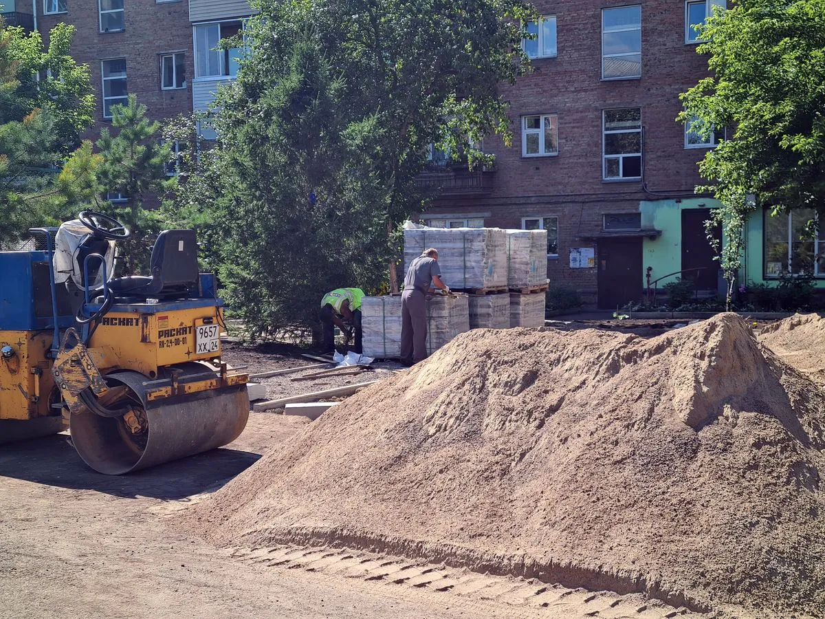 В Красноярске на улице Ленина появится «Уютный дворик»