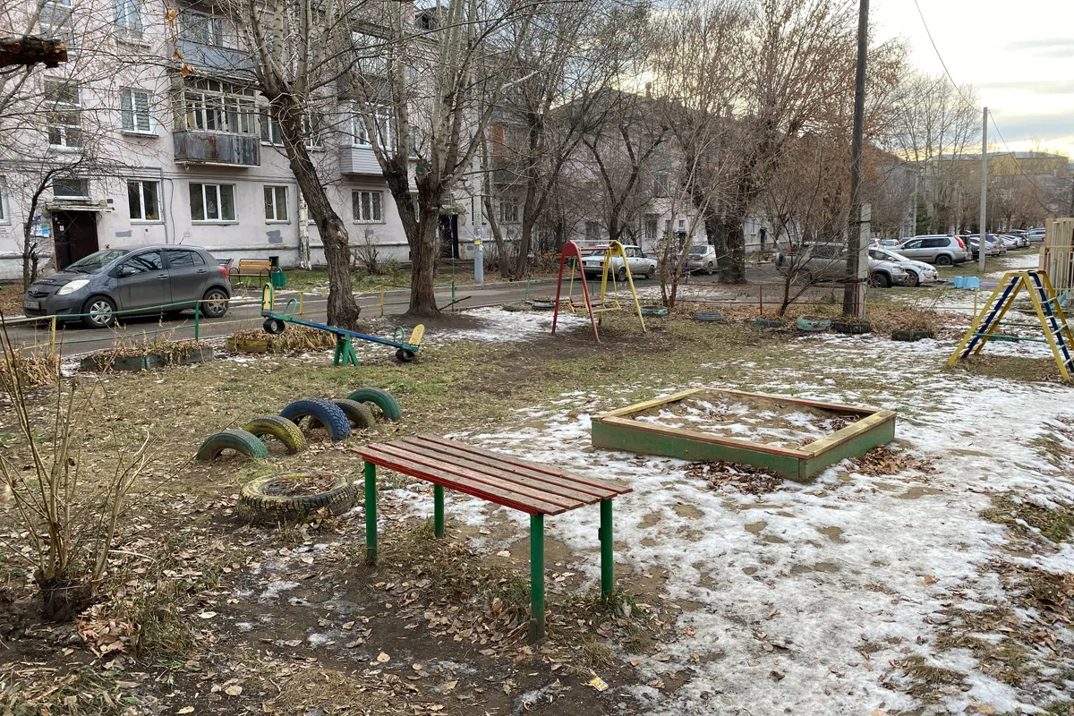 В Красноярске на улице Аэровокзальной появится новый сквер в 2024 году