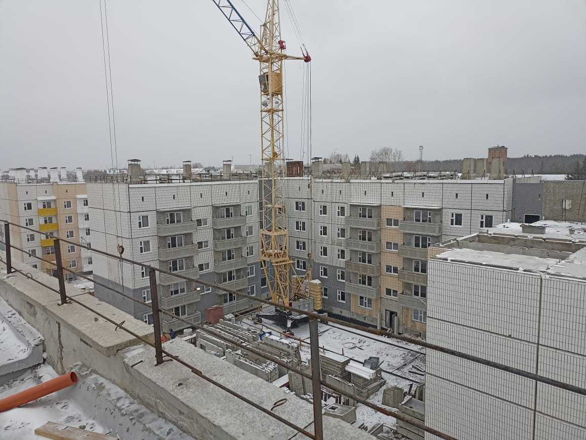 С начала года в Красноярском крае построили 439 кв. метров жилья