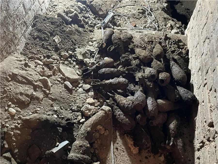 В центре Красноярска нашли еще 33 мины времен Великой Отечественной войны
