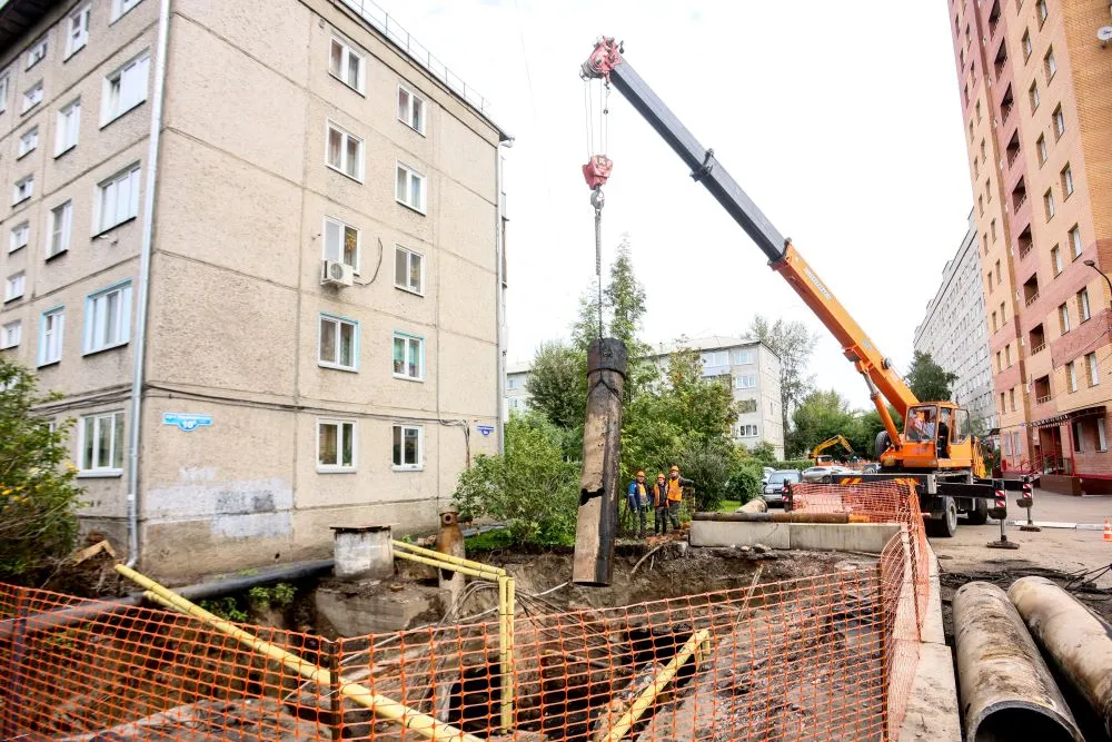 Ремонт коллектора в Зеленой Роще.
Дмитрий Шабалин