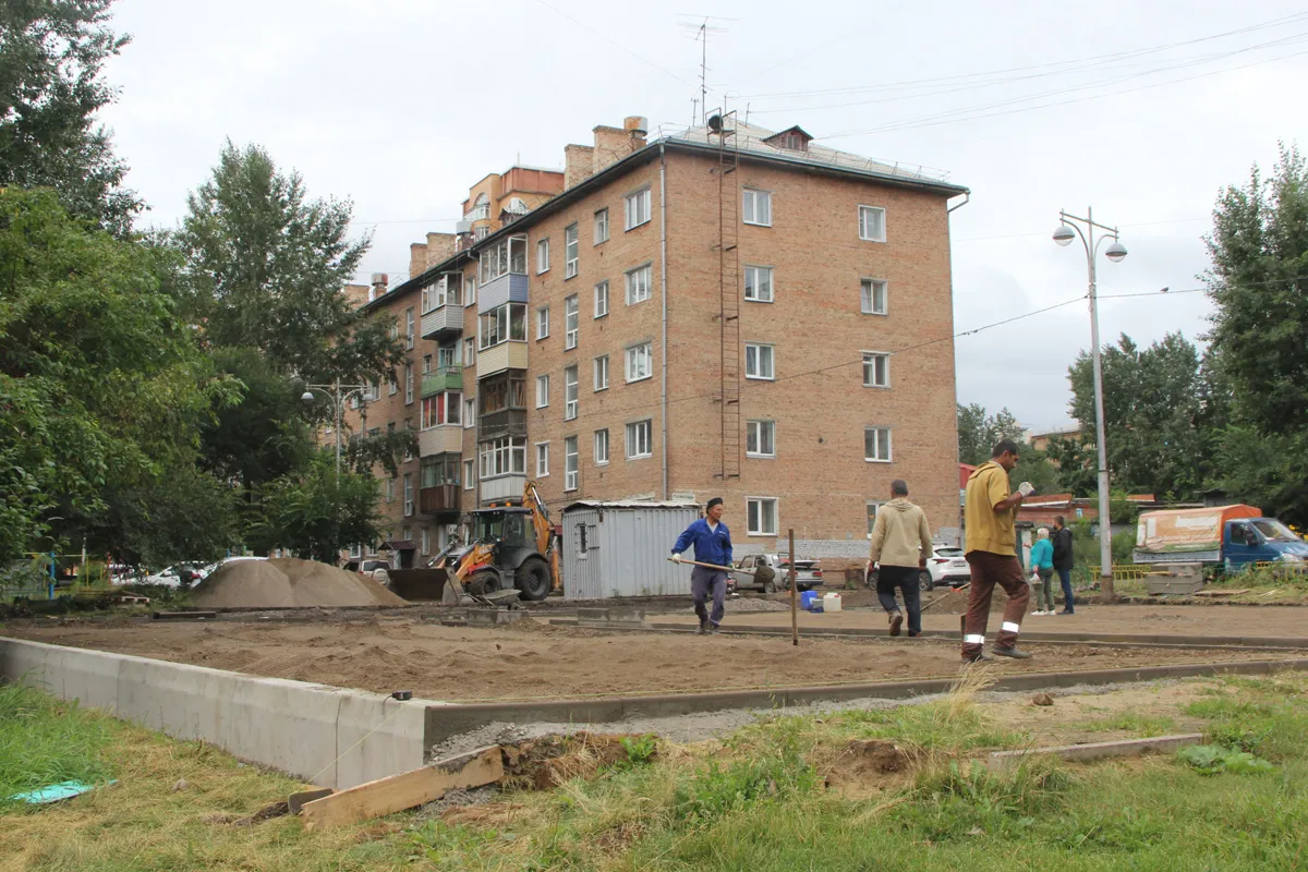 В Железнодорожном районе Красноярска к октябрю появится новый спортивный городок