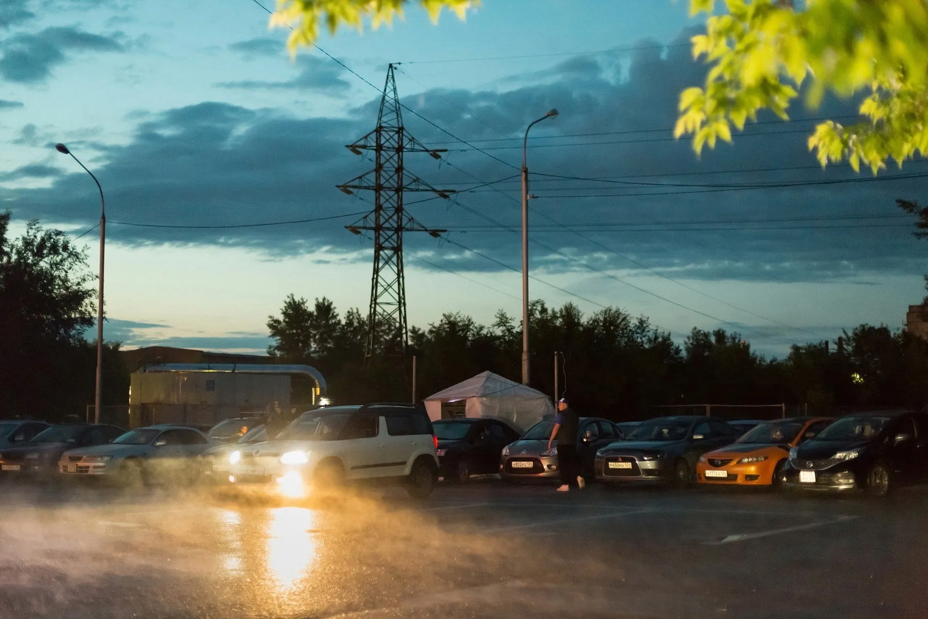 Автокинотеатр на Мичурина в Красноярске начнет работать в августе