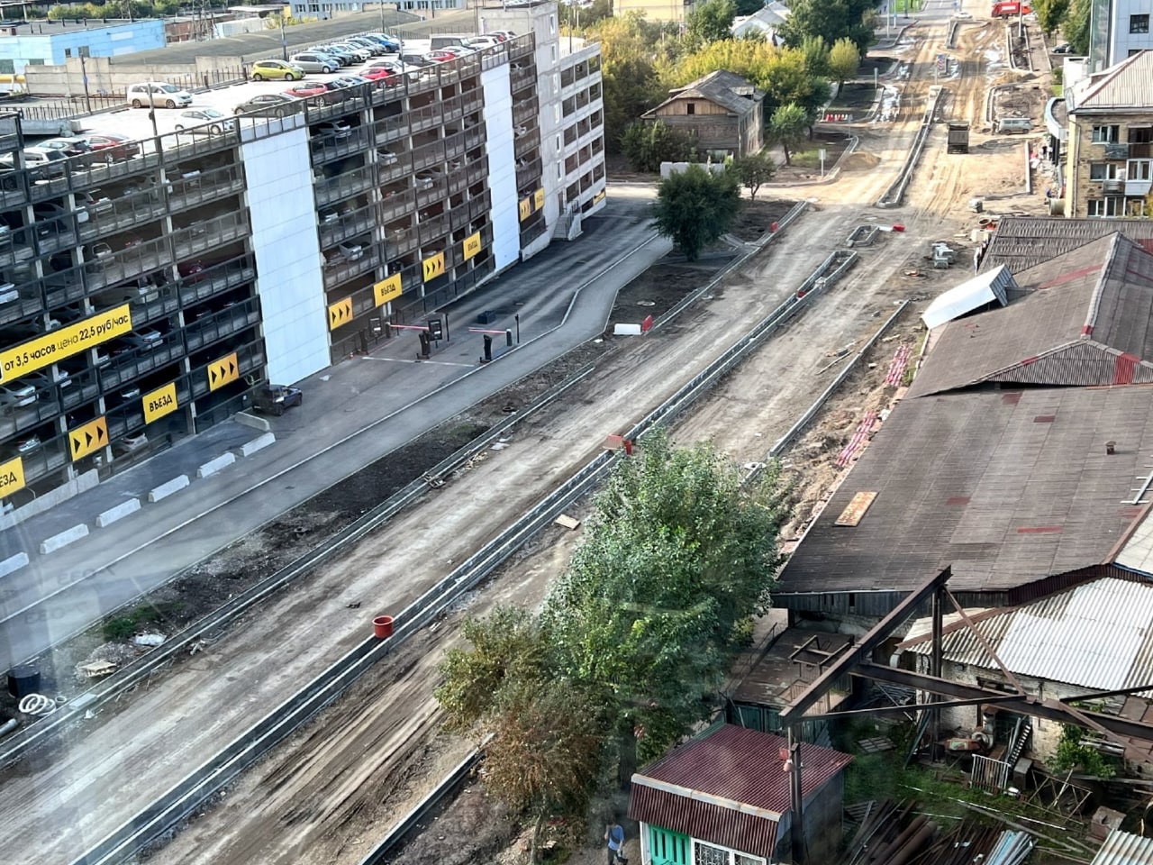 В Красноярске движение по улице Маерчака не откроют 1 сентября