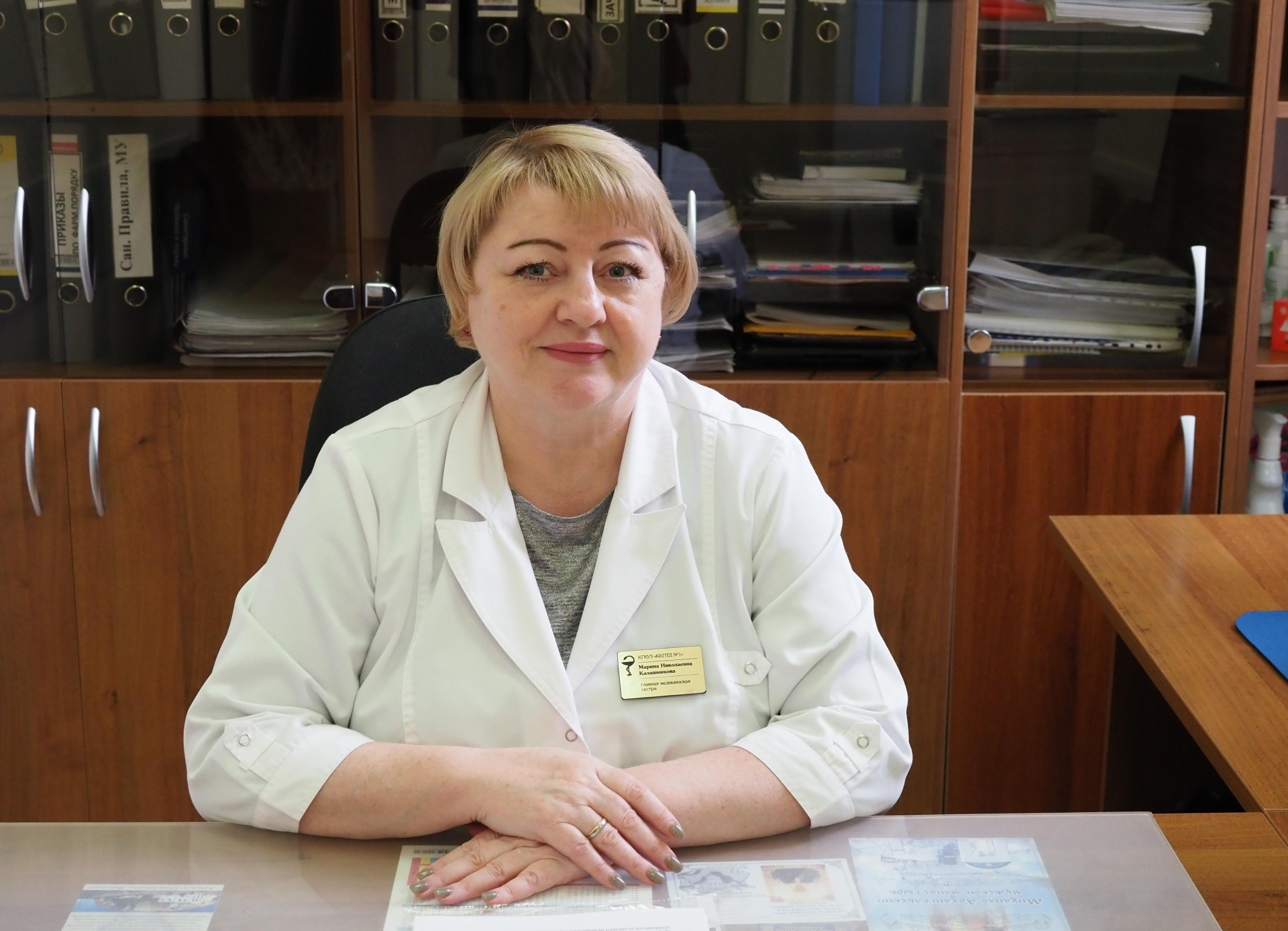 Медсестре из Красноярска присвоили звание заслуженного работника здравоохранения