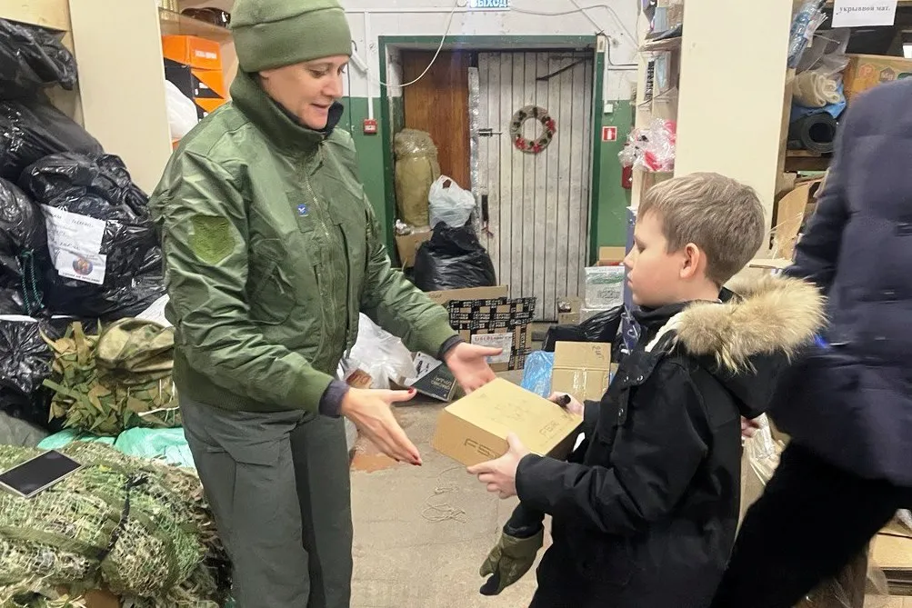 8-летний красноярец отправил квадрокоптер бойцам СВО