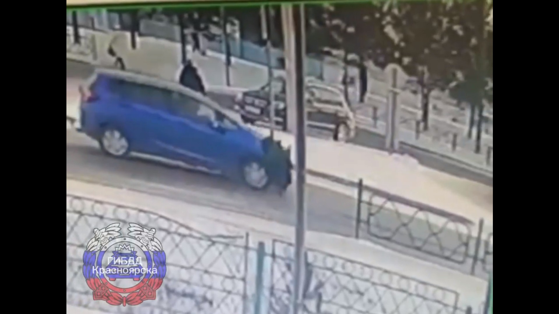 В Красноярске водитель сбил 8-летнего мальчика на пешеходном переходе около школы № 3