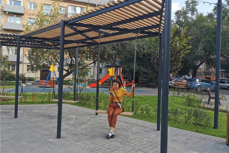 В Красноярске завершается ремонт 37 дворов