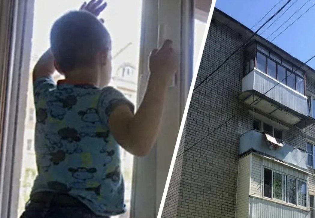 В Красноярском крае 9-летний мальчик пытался достать ключи и выпал из окна