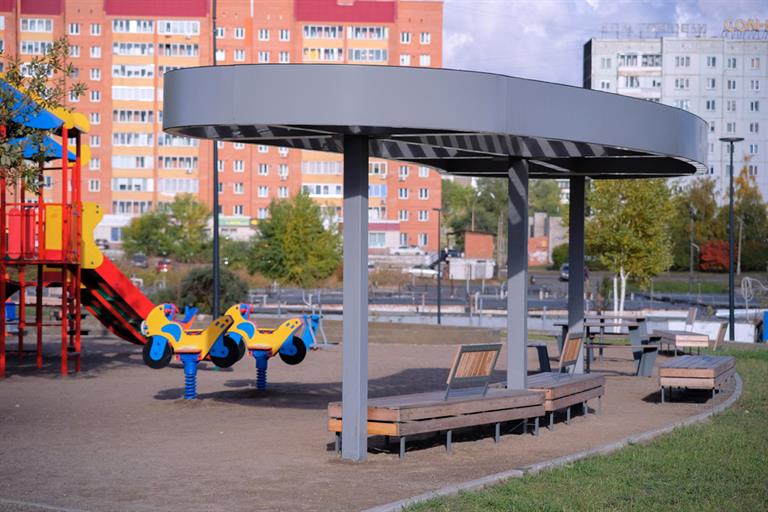 В Красноярске в парке «Солнечная поляна» появилась трасса для велосипедистов-экстремалов