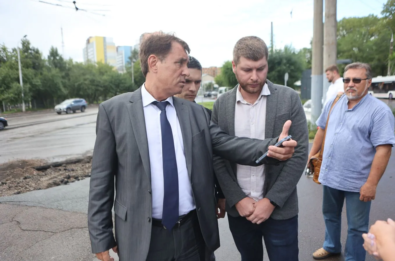 В Красноярске изменится организация движения на Киренского в районе остановки «Студгородок»